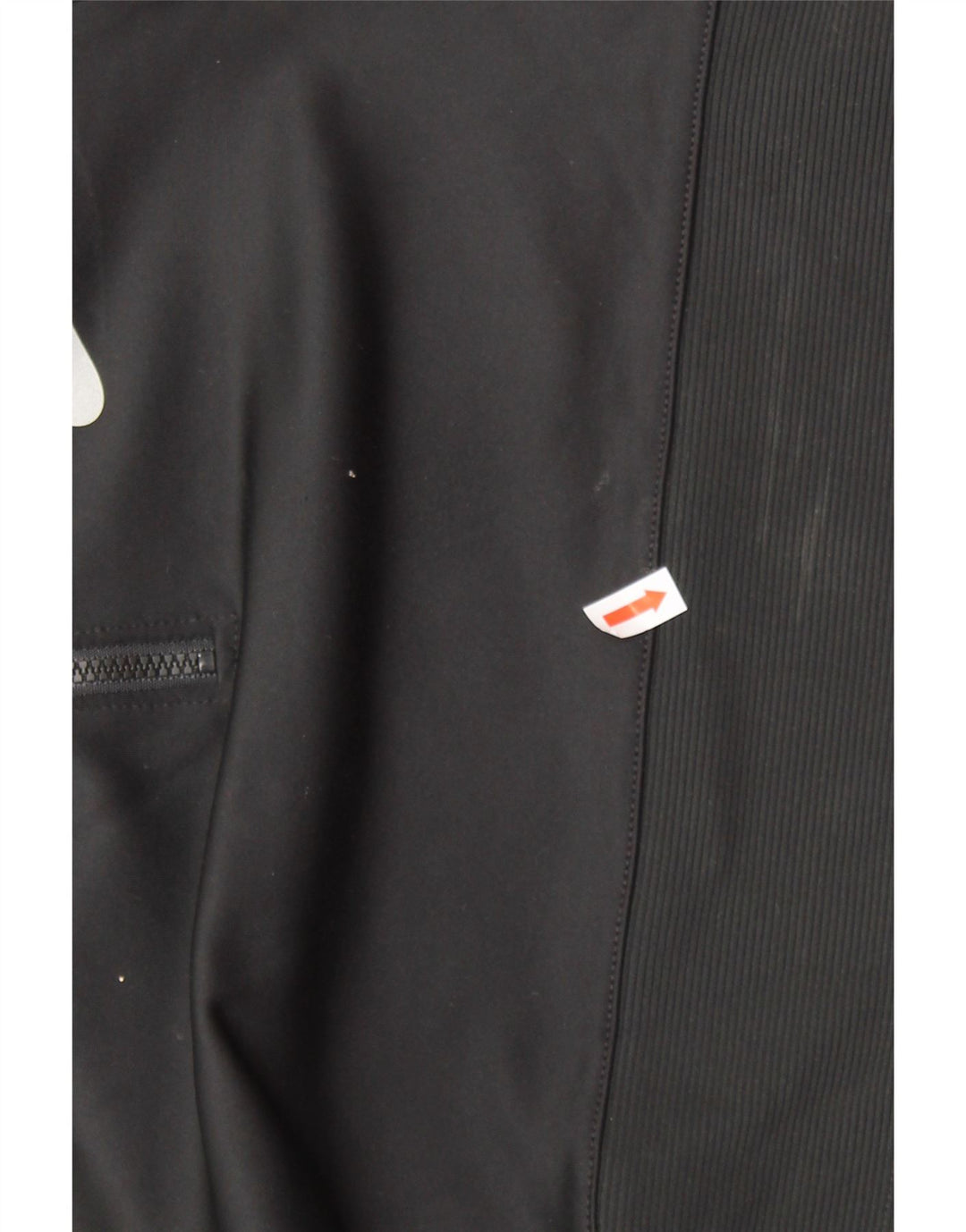 NIKE Ženska majica s kratkim izrezom i kratkim izrezom UK 4 XS crni poliester