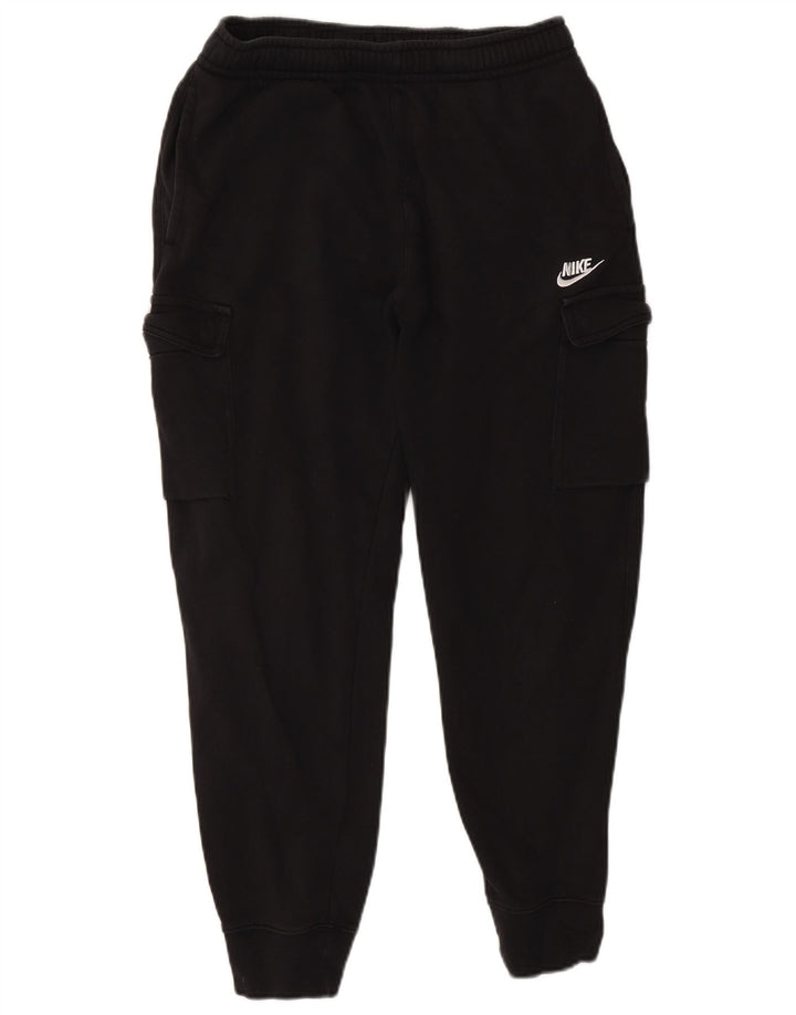 Nike muške kargo trenirke, srednje crne pamučne hlače