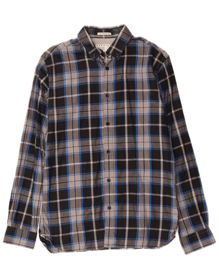 Jack & Jones muška košulja od flanela, srednje raznobojni karirani pamuk