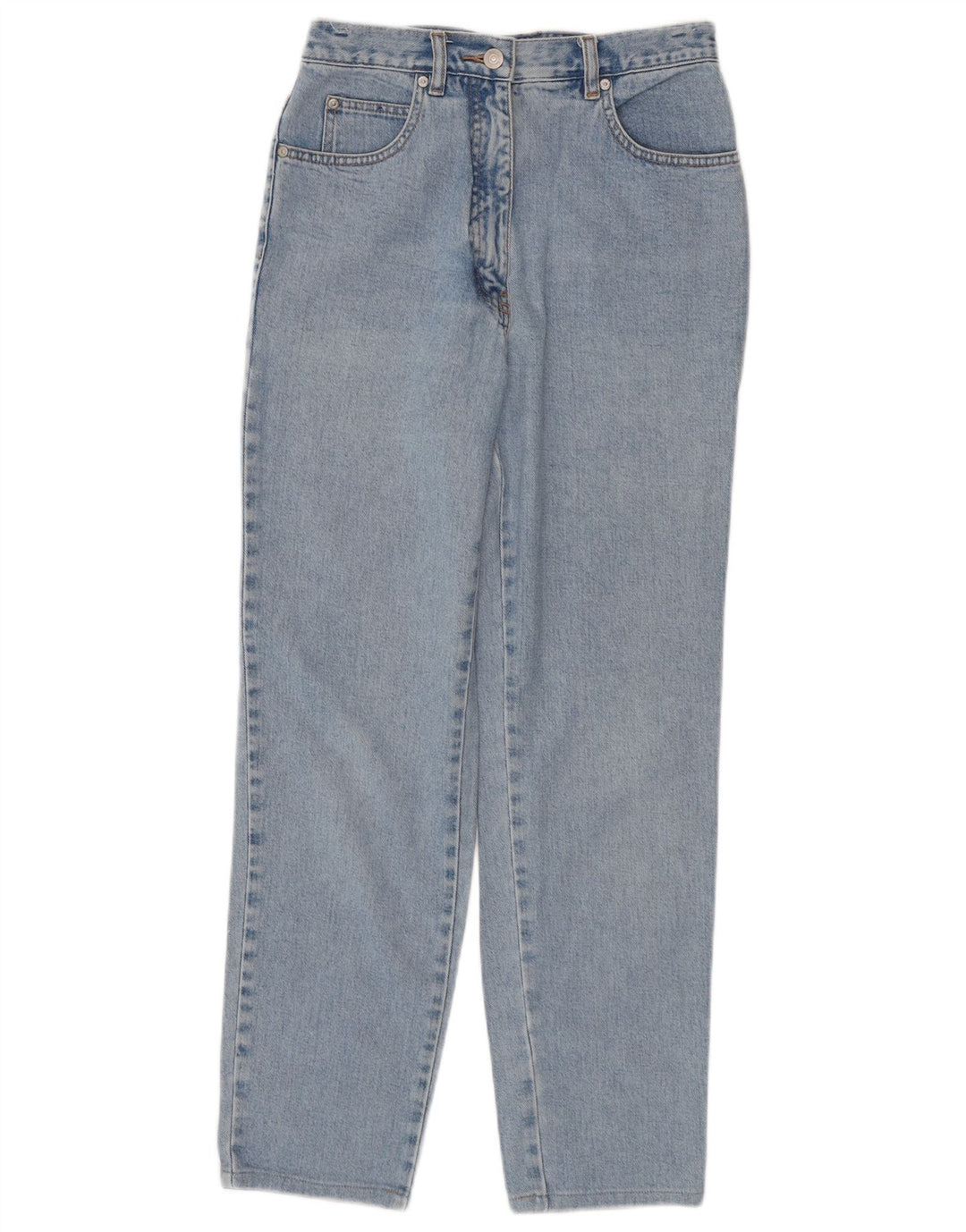 CANDA Womens Tapered Jeans IT 42 Medium W30 L30 Blue Cotton