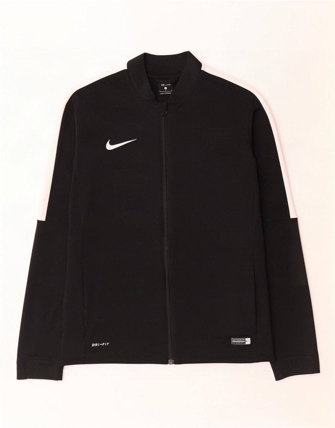 Nike Dri Fit trenirka velika jakna od poliestera crne boje