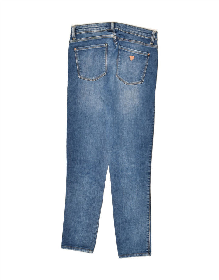 GUESS Womens Skinny Jeans W27 L26 Blue Cotton | Vintage Guess | Thrift | Second-Hand Guess | Used Clothing | Messina Hembry 