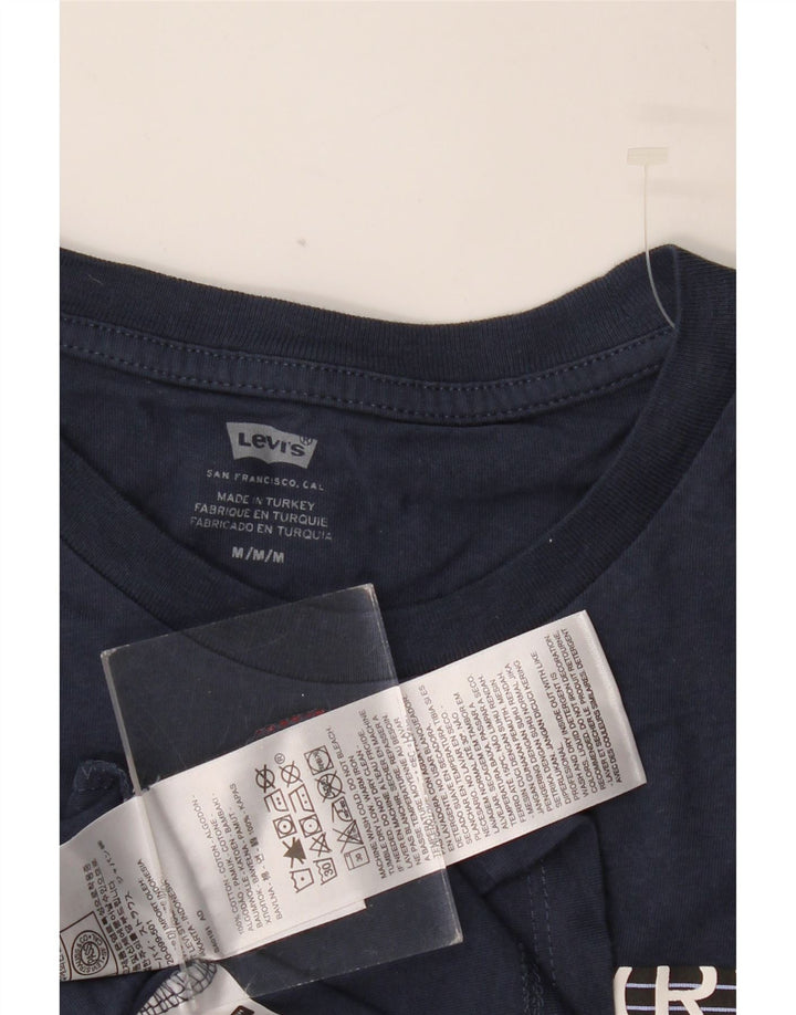 LEVI'S muška majica kratkih rukava s grafičkim motivima Srednji tamnoplavi pamuk