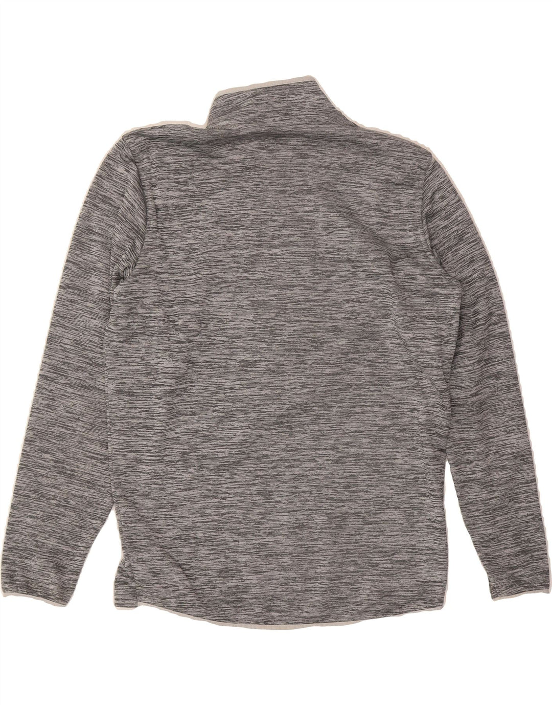 UNDER ARMOUR Womens Cold Gear Sweatshirt Jumper UK 14 Medium Grey Flecked Vintage Under Armour and Second-Hand Under Armour from Messina Hembry 