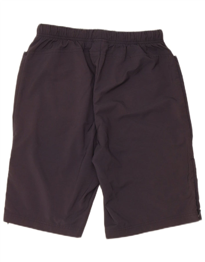 ADIDAS ženske sportske kratke hlače UK 12 Medium tamnoplavi poliester