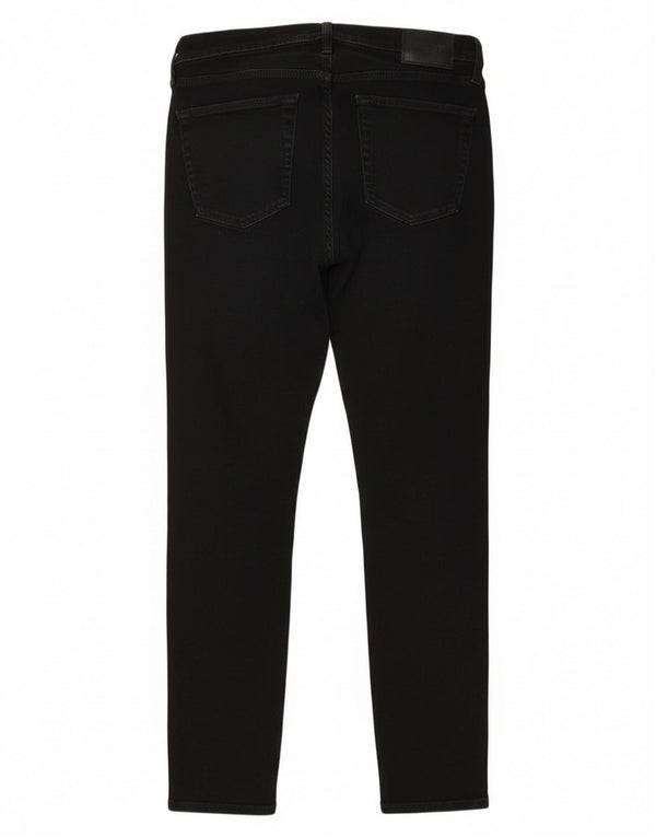 Hollister muške atletske uske traperice W33 L32 crni pamuk