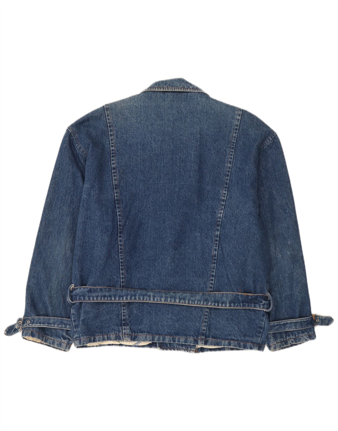 Vintage muška traper biciklistička jakna UK 40 Large Blue
