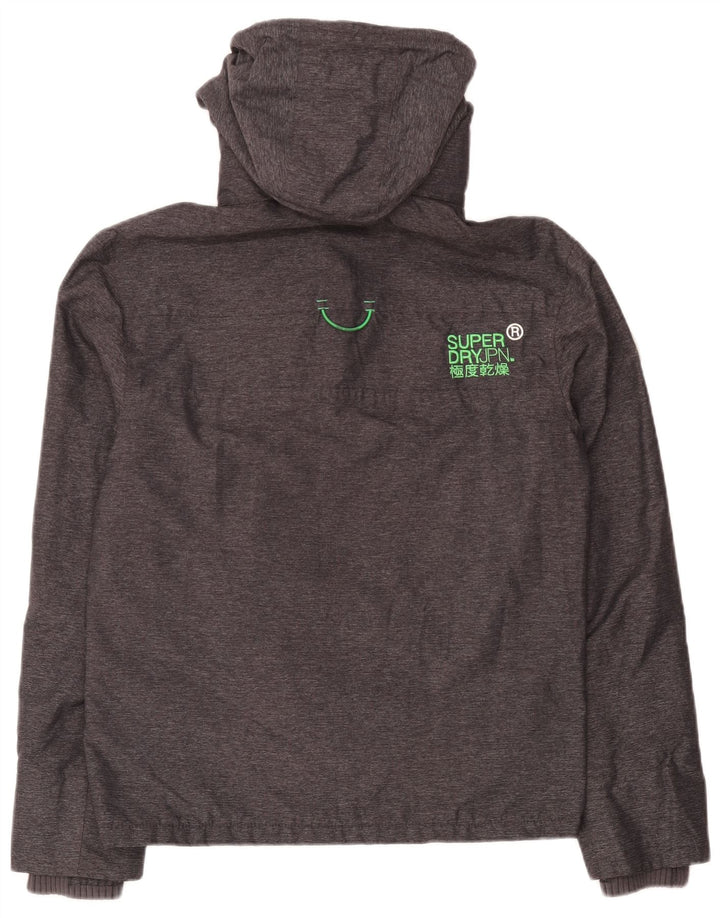Superdry muška jakna s vjetrovkom UK 38 srednje siva s pjegama