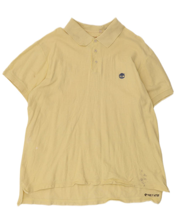 Timberland muška polo majica 2XL žuti pamuk