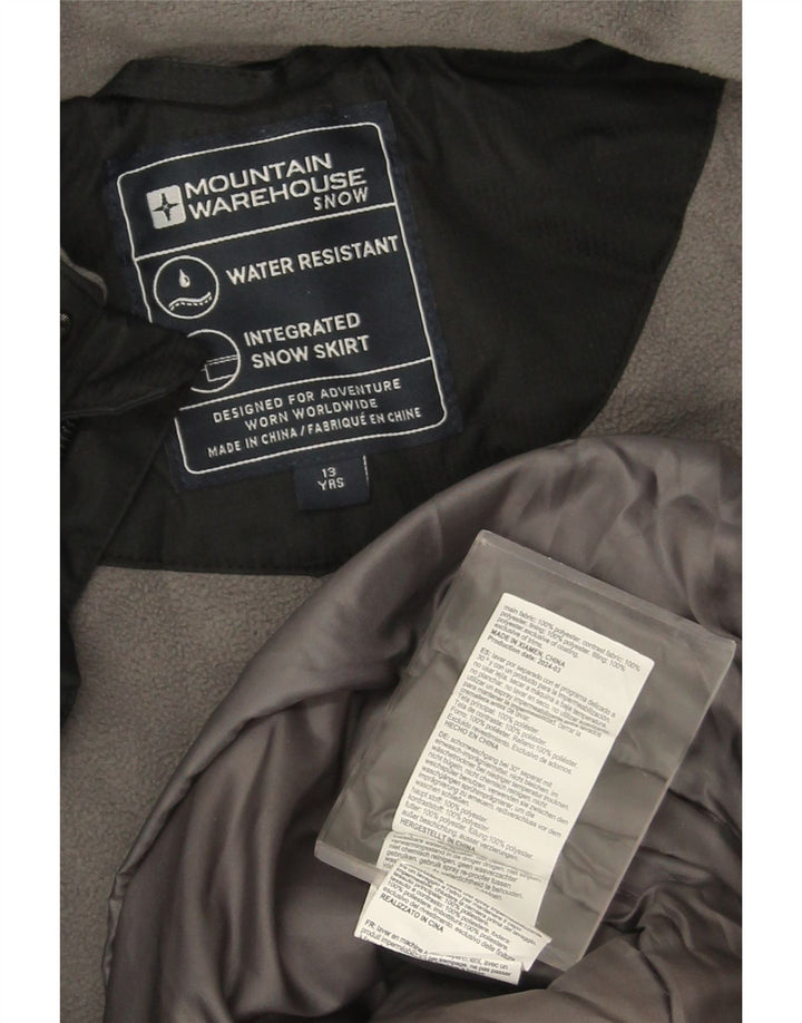 Vjetrovka za dječake Mountain Warehouse 12-13 godina Black Colourblock