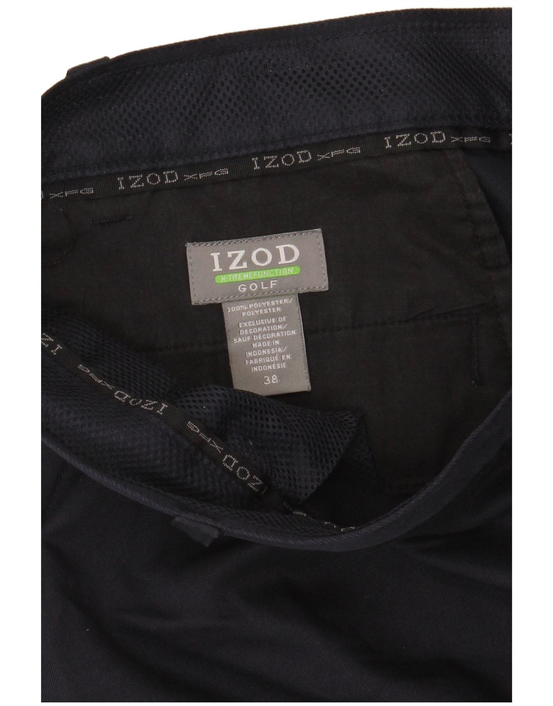 IZOD Muške kargo kratke hlače W38 XL tamnoplavi poliester