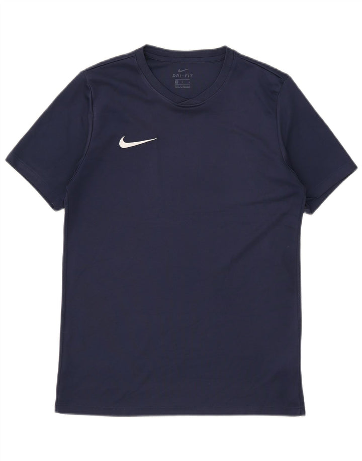NIKE muška Dri Fit majica srednjih tamnoplavih poliestera