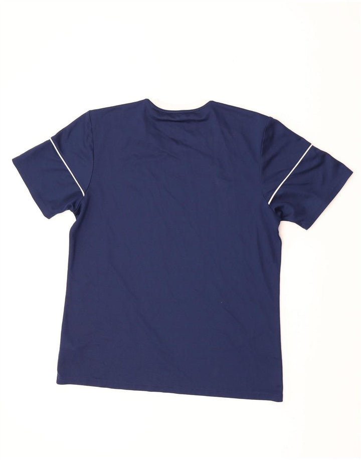 Adidas muška majica Climalite, veliki tamnoplavi poliester u boji