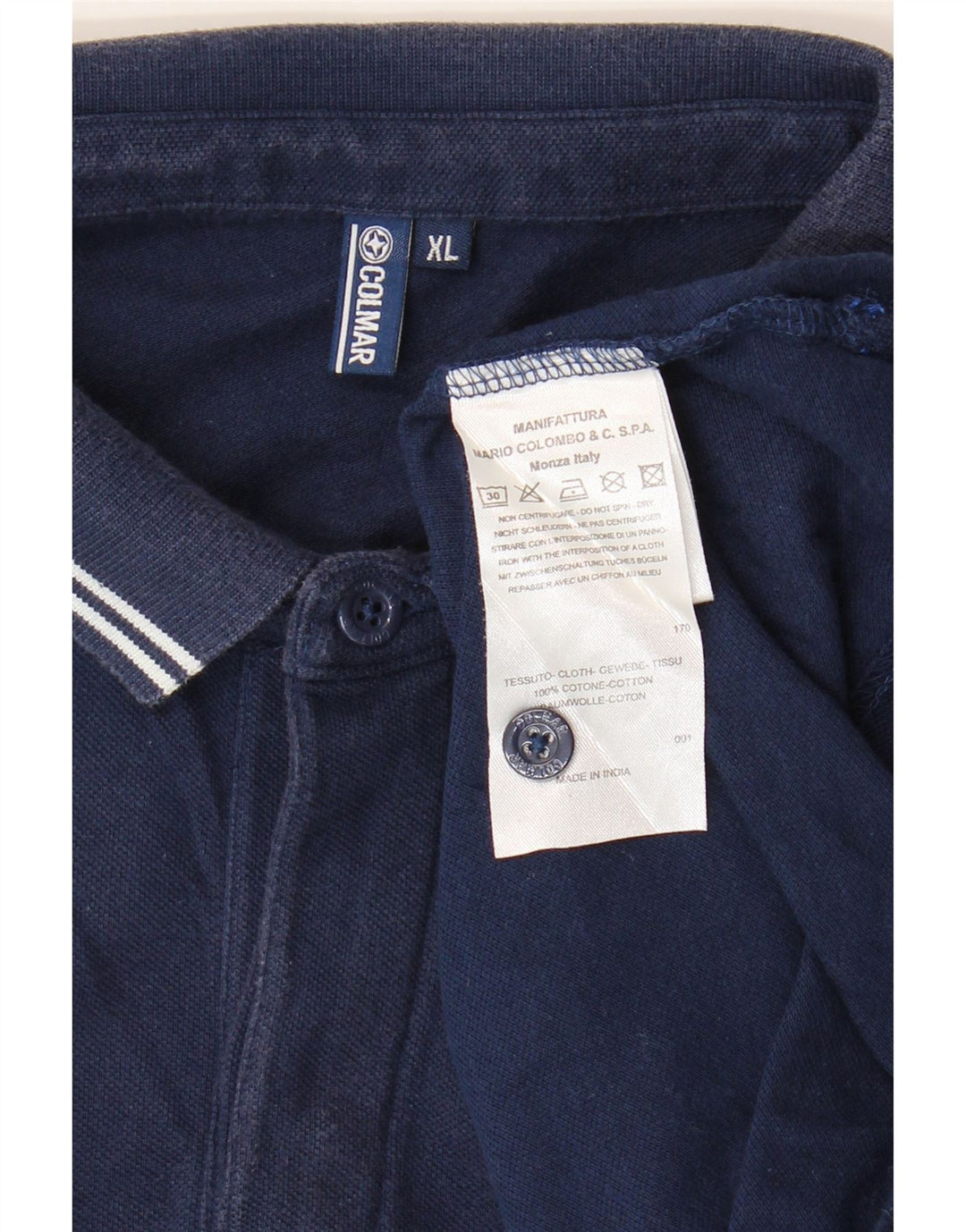 Colmar muška polo majica XL tamnoplavi pamuk