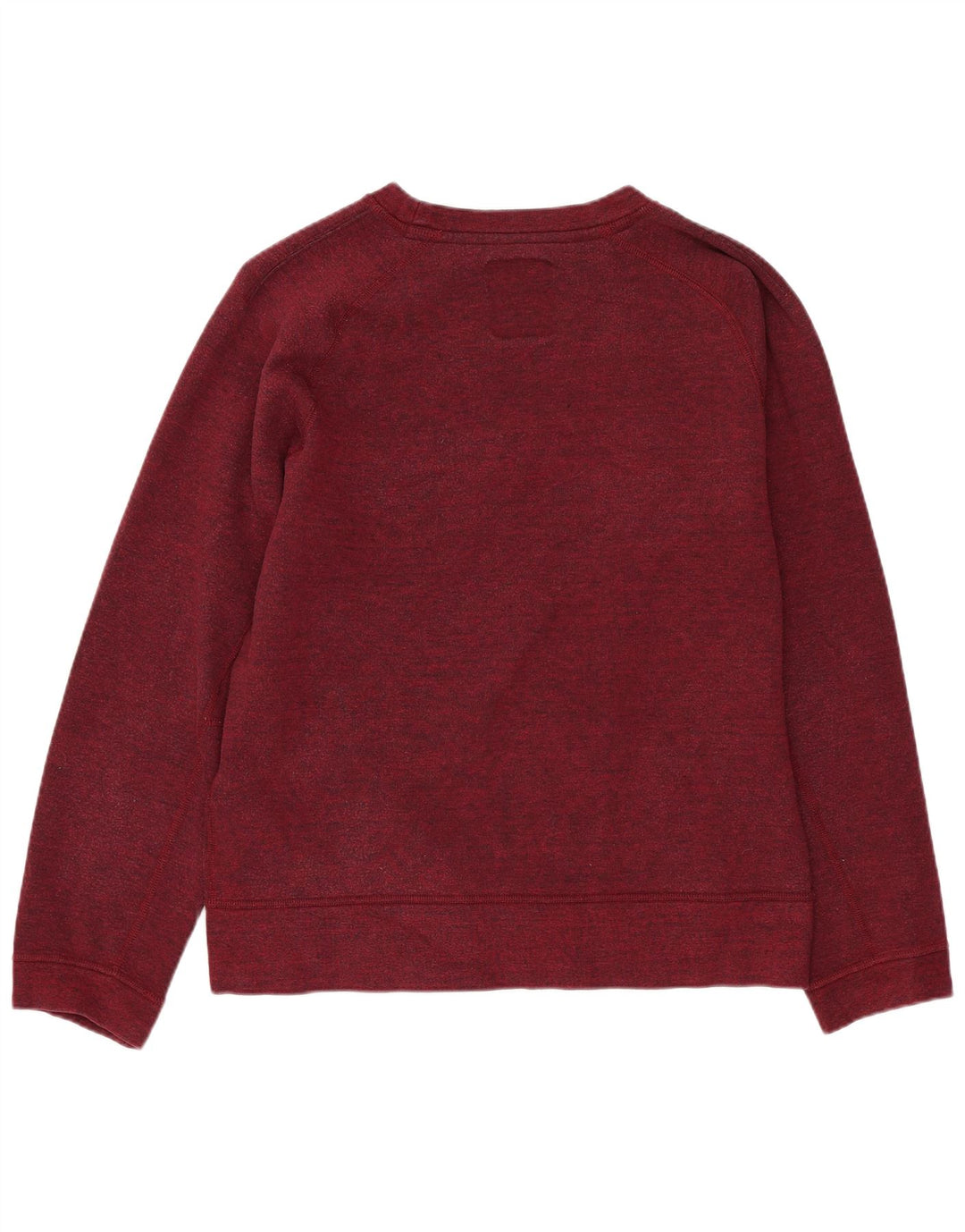 Nike ženska majica prekomjerne veličine UK 10 Small Maroon Cotton