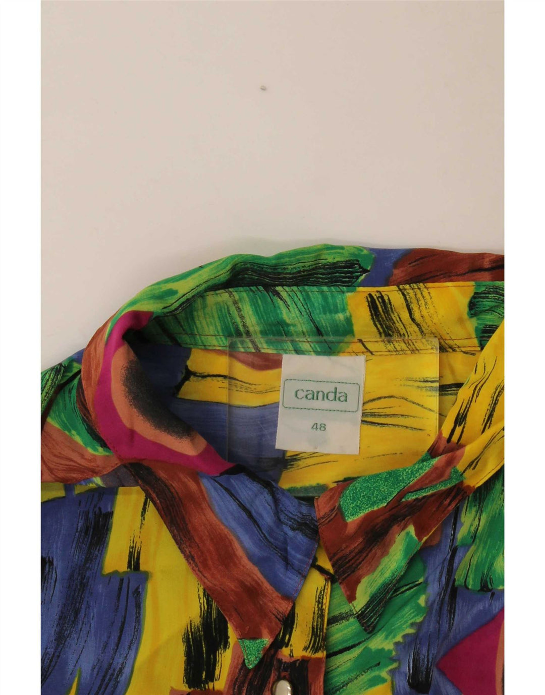 Canda Ženska grafička košulja Bluza EU 48 2XL Višebojni patchwork