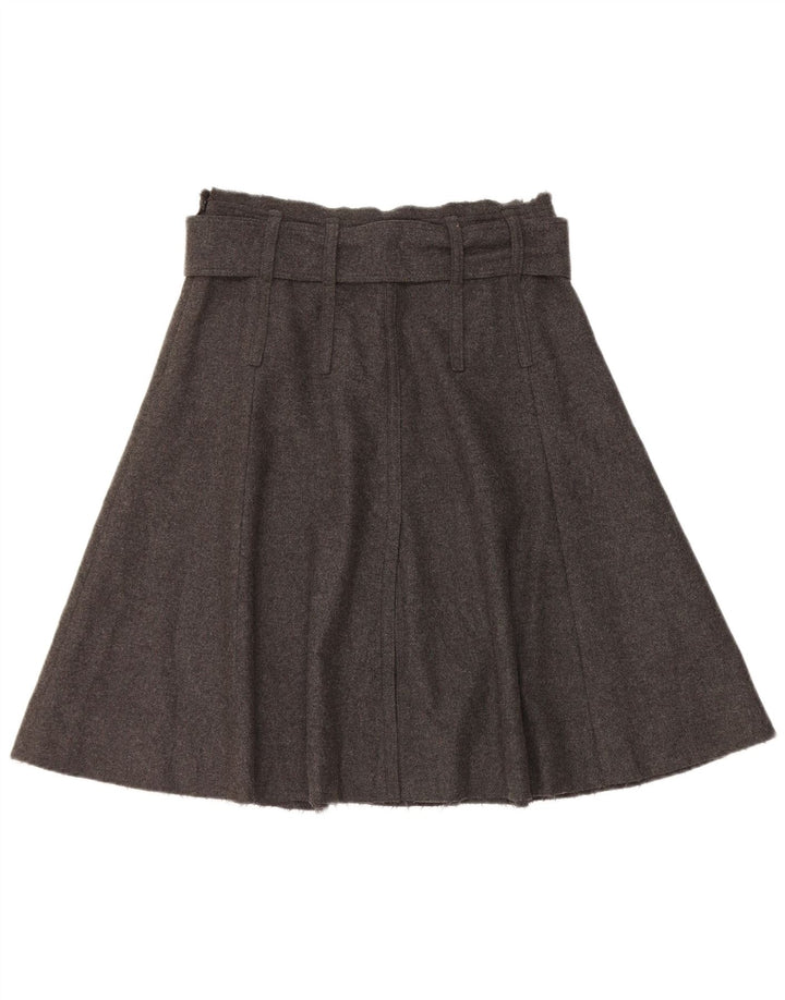 Henry Cottons Ženska suknja A-kroja IT 42 Srednje W28 Siva vuna