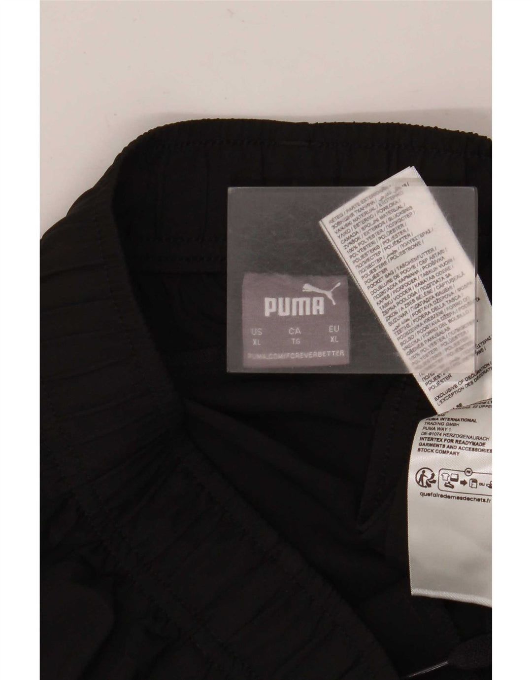 Puma muške sportske kratke hlače XL crni poliester