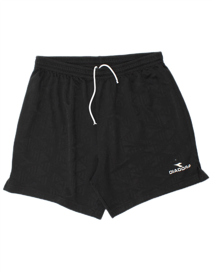 Diadora muške sportske kratke hlače srednje crne