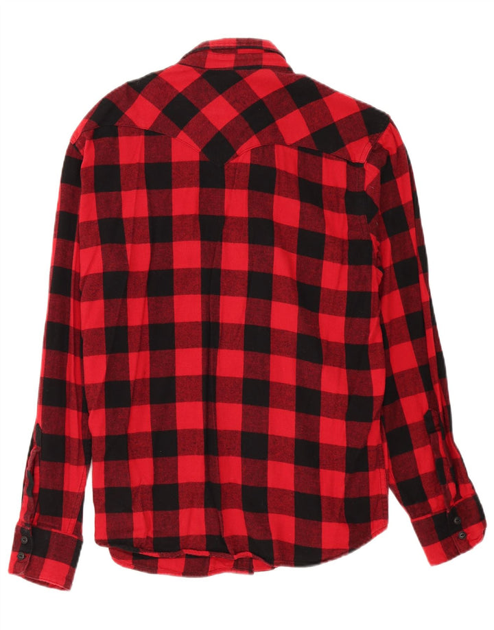 Levi's muška flanelska košulja, veliki crveni karirani pamuk