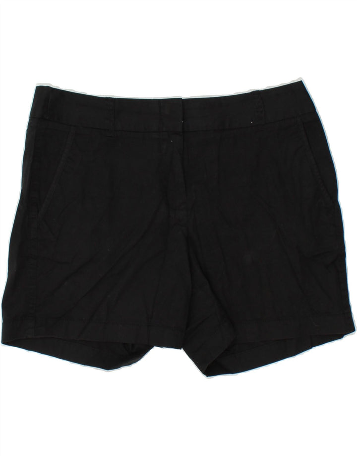 J. CREW Womens Broken In Chino Shorts US 8 Medium W28 Black Cotton | Vintage J. Crew | Thrift | Second-Hand J. Crew | Used Clothing | Messina Hembry 