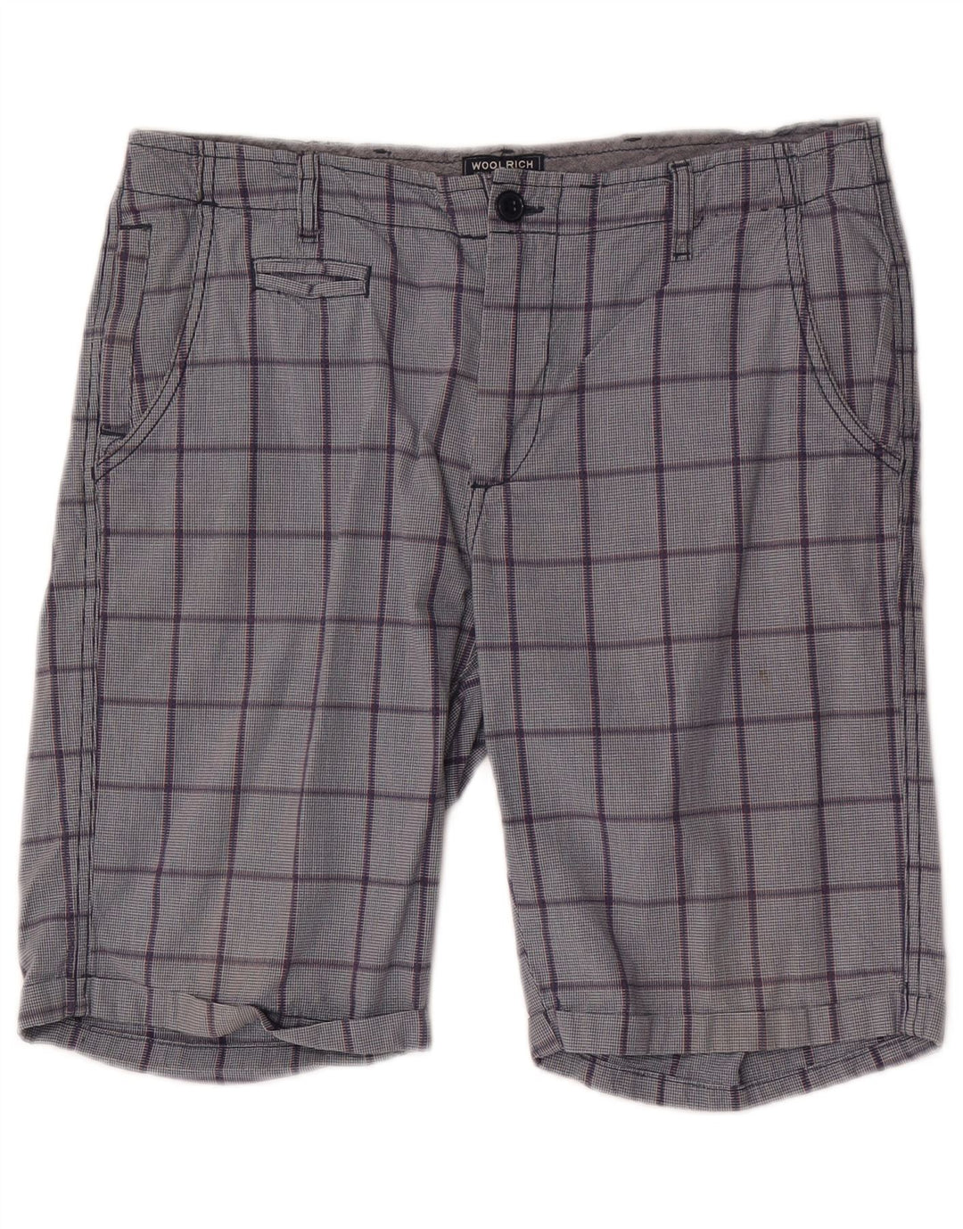 Woolrich muške chino kratke hlače W32 srednje plave boje