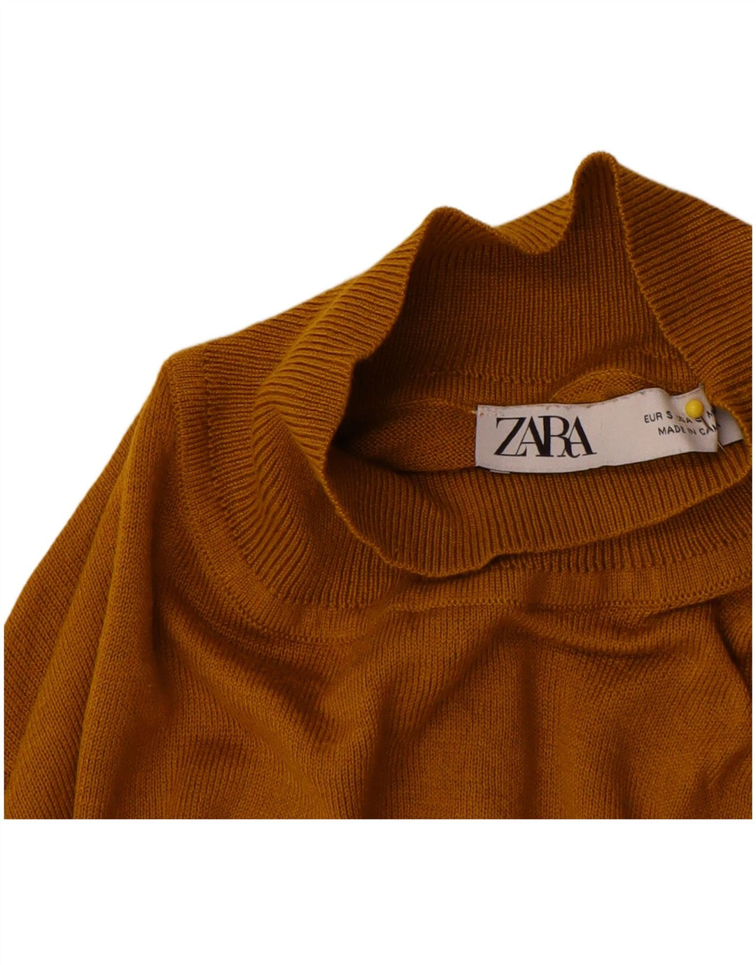 Zara ženski džemper s kornjačastim ovratnikom UK 10 Small Beige