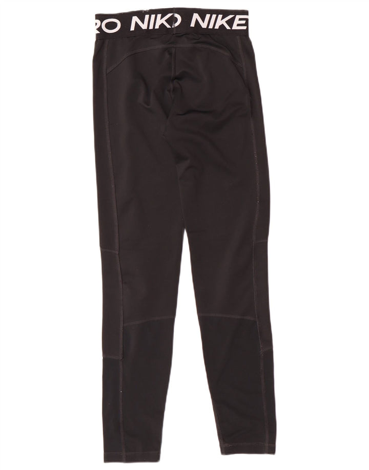 NIKE Dri Fit tajice za djevojčice 13-14 godina XL crni poliester