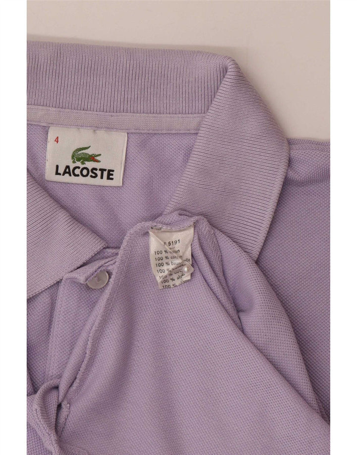 Lacoste muška polo majica veličine 4 srednje ljubičasta pamuk