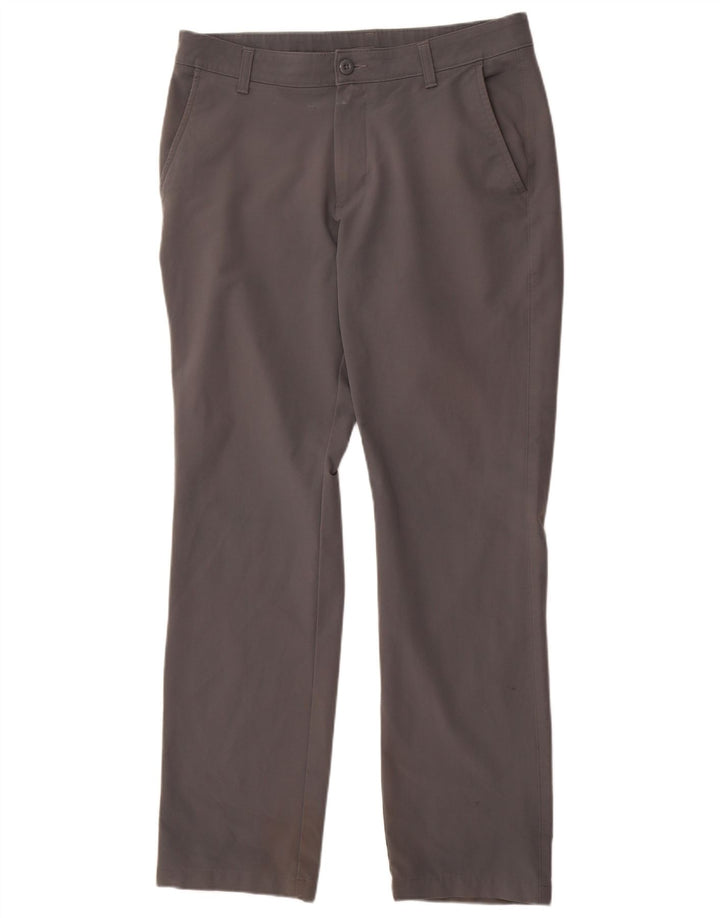 Under Armour muške ravne chino hlače W34 L32 sive
