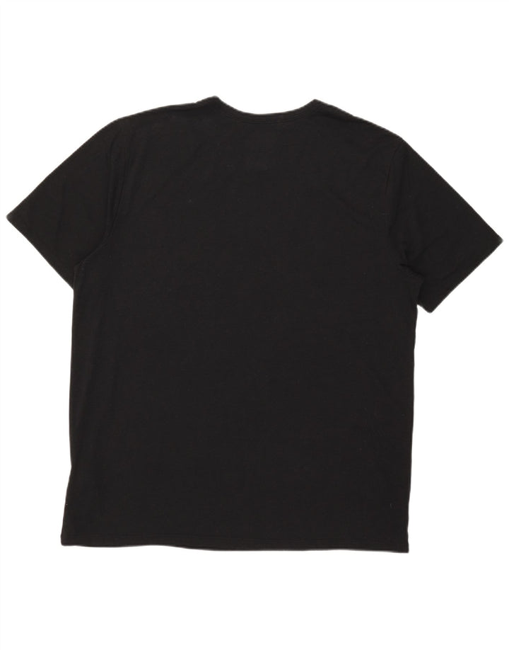 Nike Dri Fit Graphic T-Shirt Top XL crni poliester