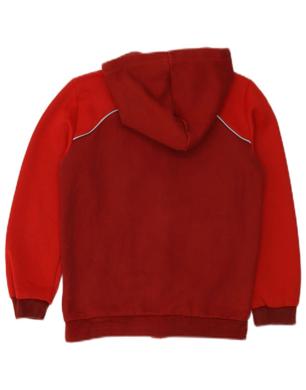 Puma Boys Ferrari pulover s kapuljačom s patentnim zatvaračem 7-8 godina, crvena poliesterska boja