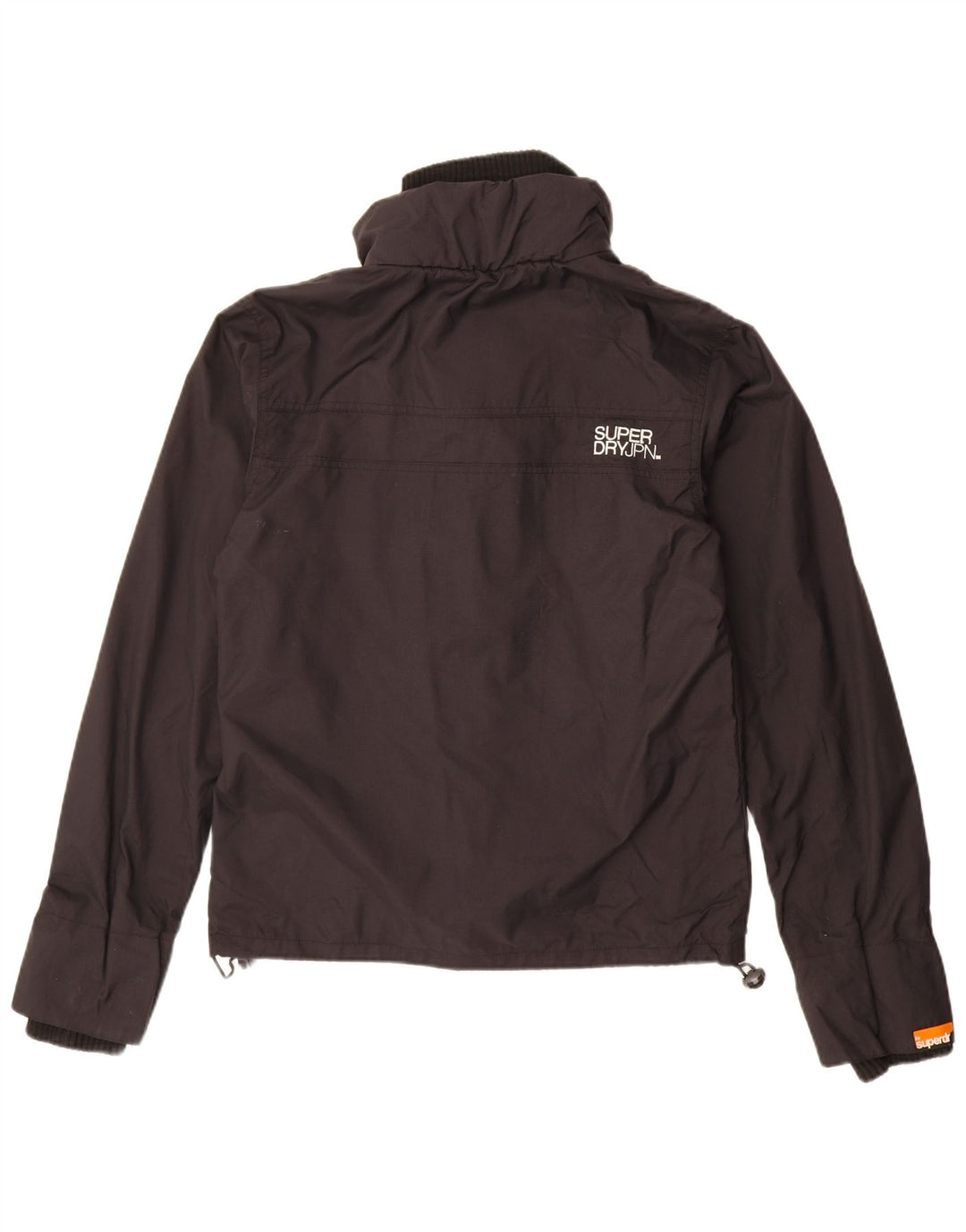Muška kišna jakna Superdry Graphic UK 36 Mala crna najlonska