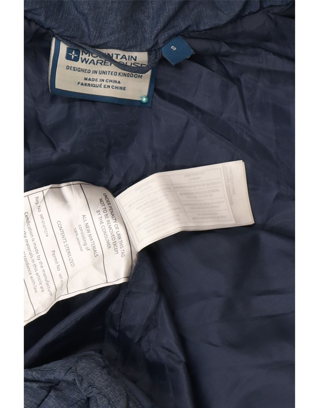 Mountain Warehouse Muška podstavljena jakna UK 36 Mala tamnoplava poliester