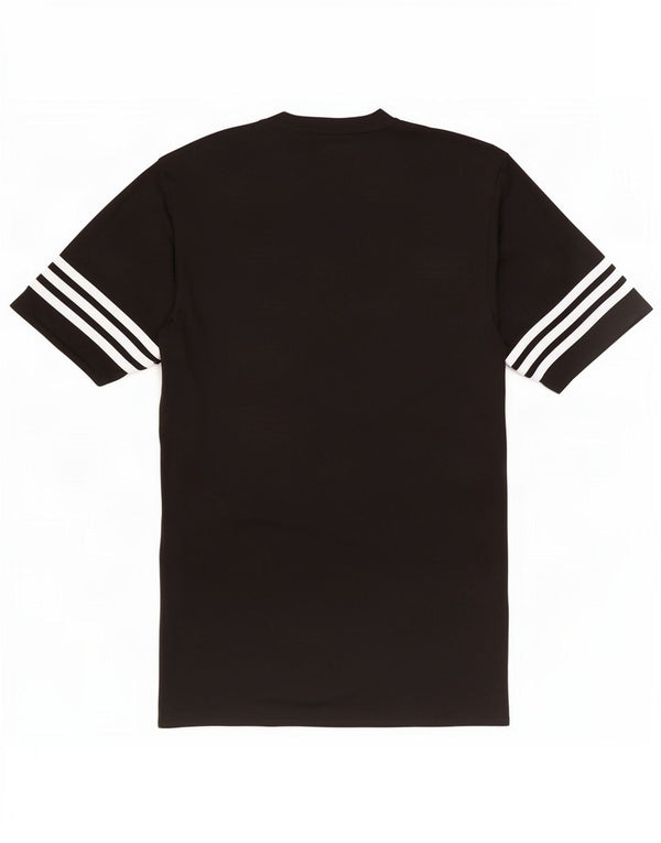 Adidas Mens Climalite T-Shirt Top Small Black Polyester