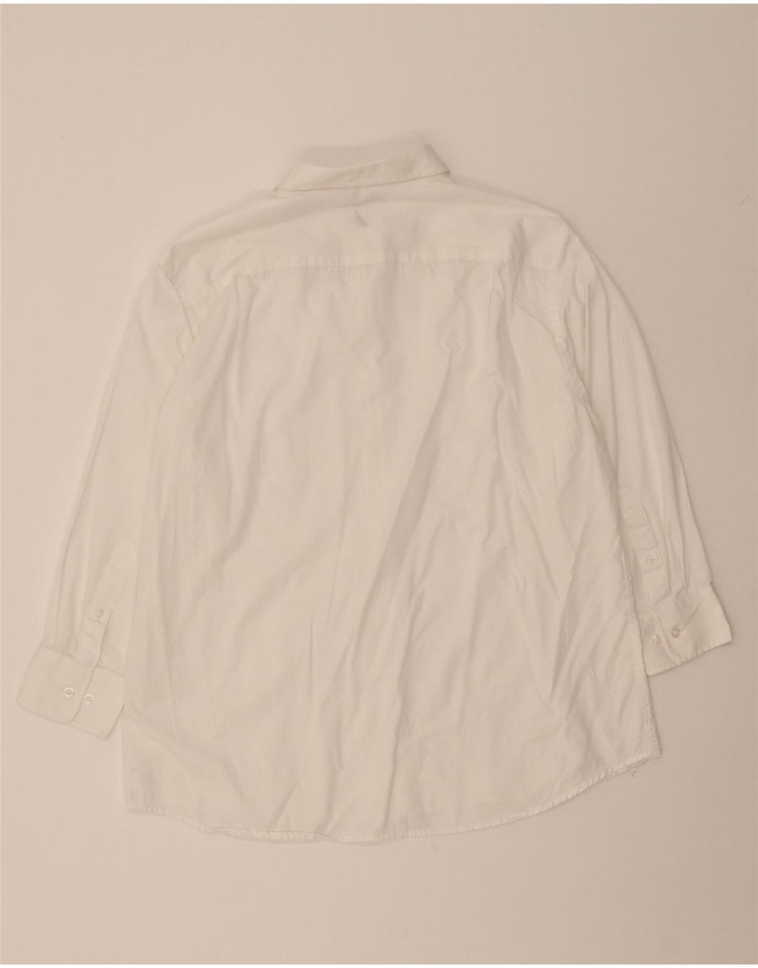 NAUTICA Mens Shirt Size 17 XL White Vintage Nautica and Second-Hand Nautica from Messina Hembry 