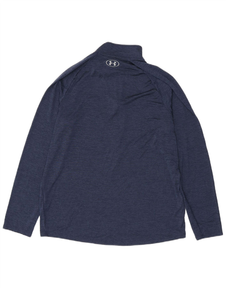 Velika trenirka Under Armour Heat Gear Pulover s patentnim izrezom, tamnoplava