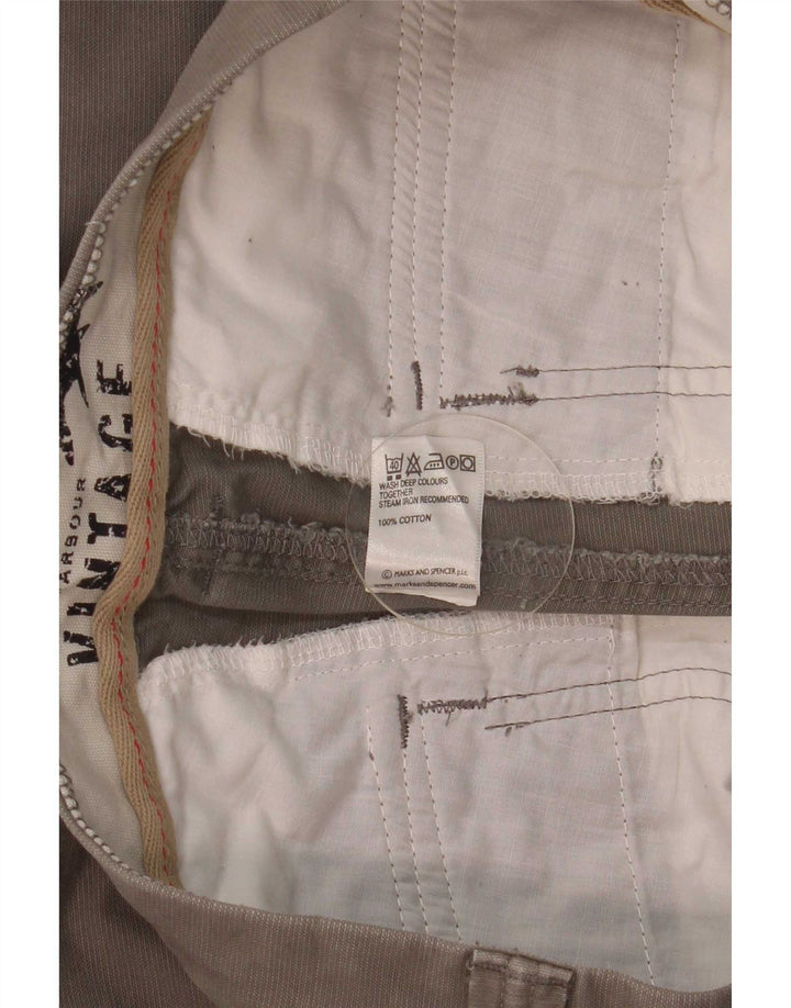 Marks & Spencer muške vintage bermude W32 srednje sivi pamuk