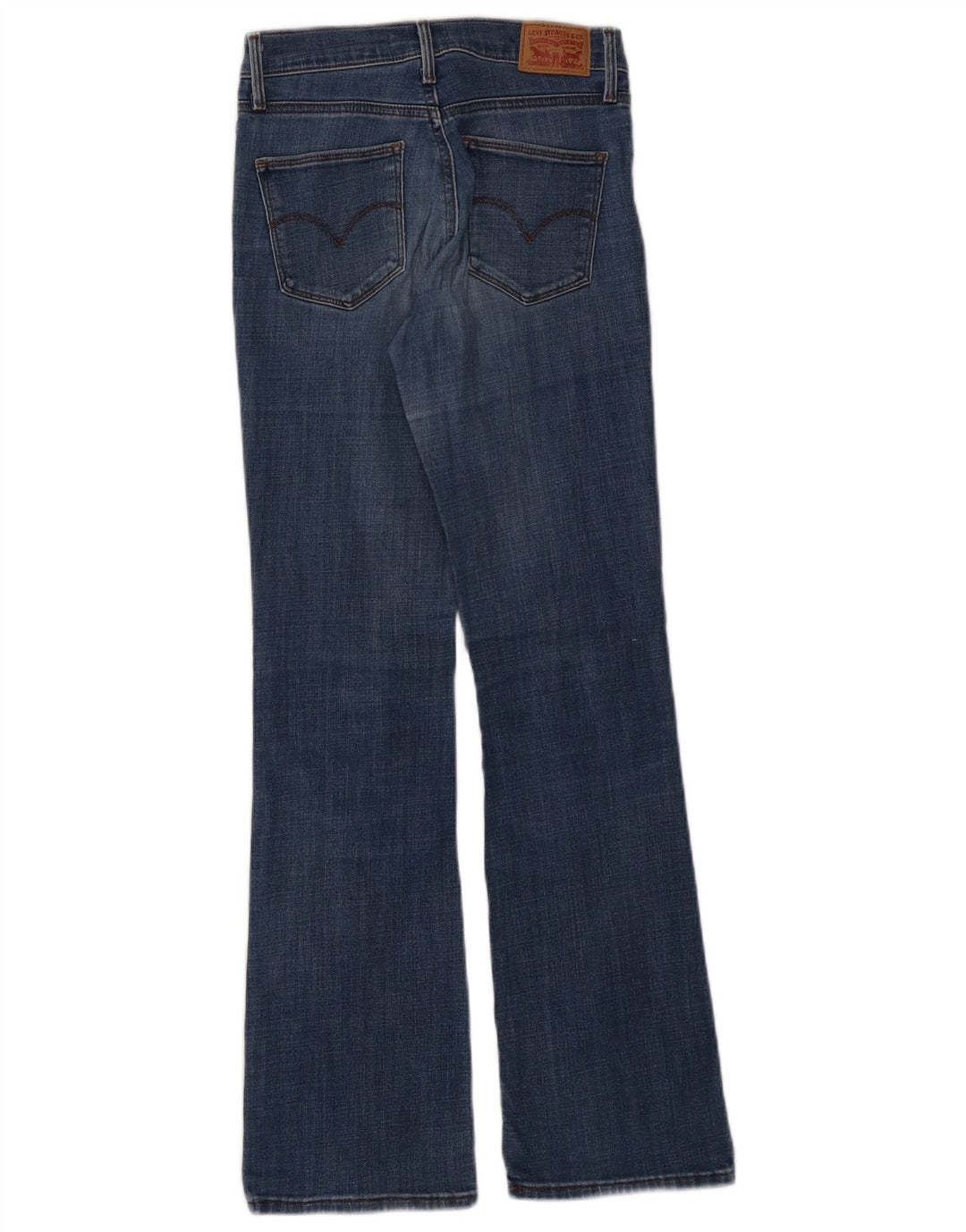 LEVI'S Ženske traperice za mršavljenje W26 L32 Plavi pamuk