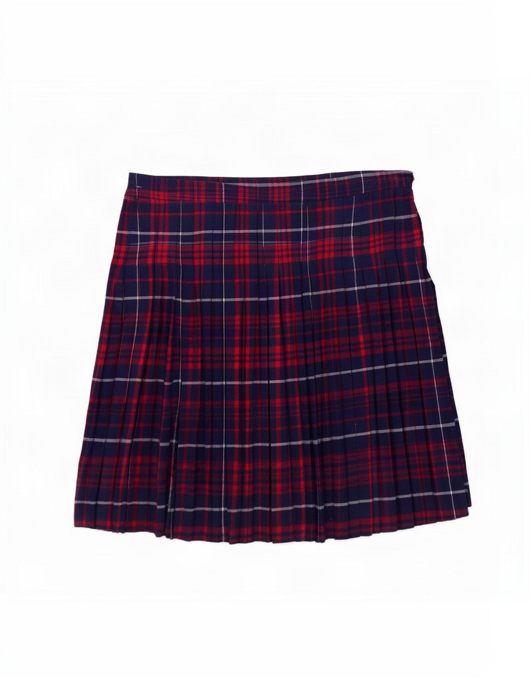 Tommy Hilfiger ženska mini suknja srednje veličine W28 tamnoplavi karirani pamuk