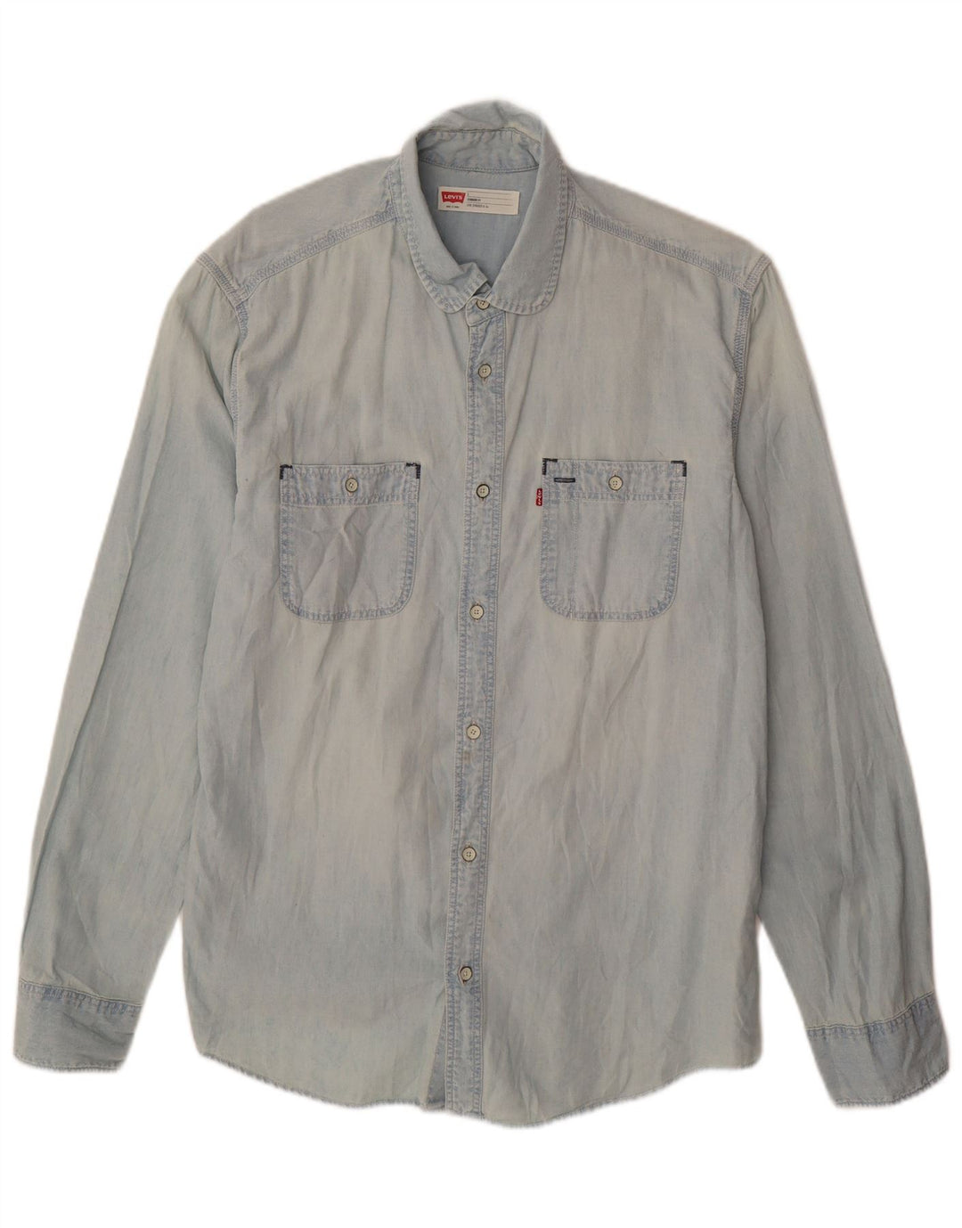 Levi's muška standardna traper košulja, veliki plavi pamuk