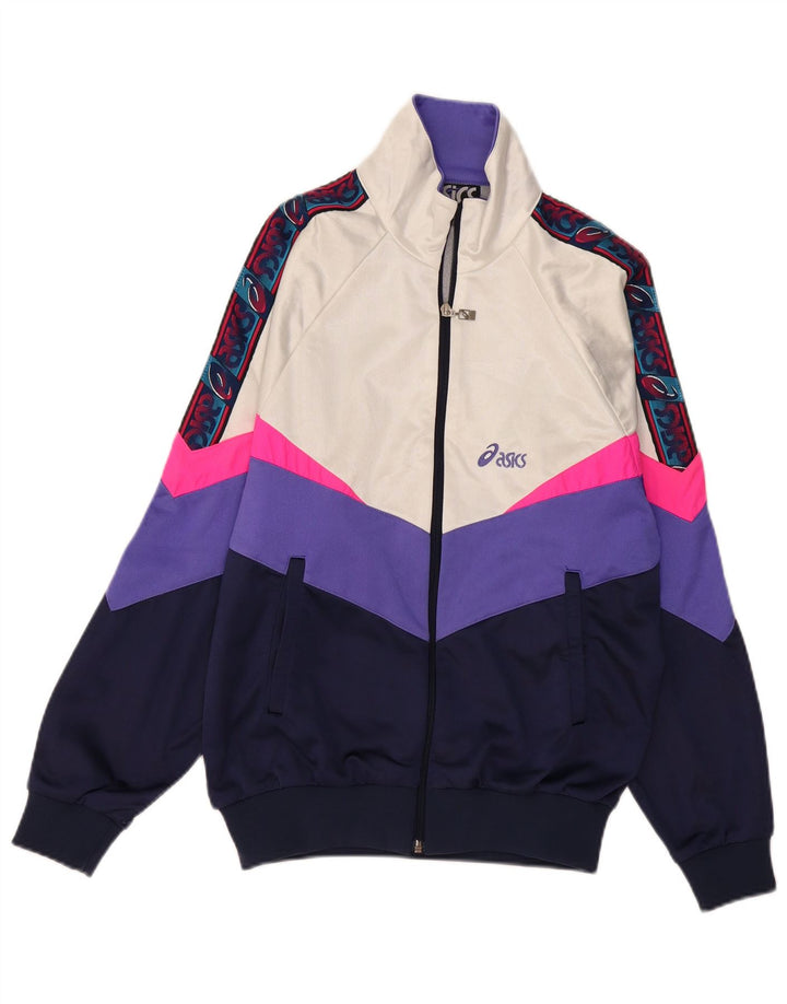 ASICS ženska gornja jakna za trenirku IT 46 velika tamnoplava boja