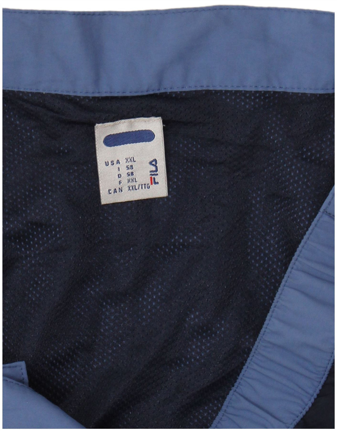 FILA Mens Swimming Shorts 2XL  Blue Colourblock
