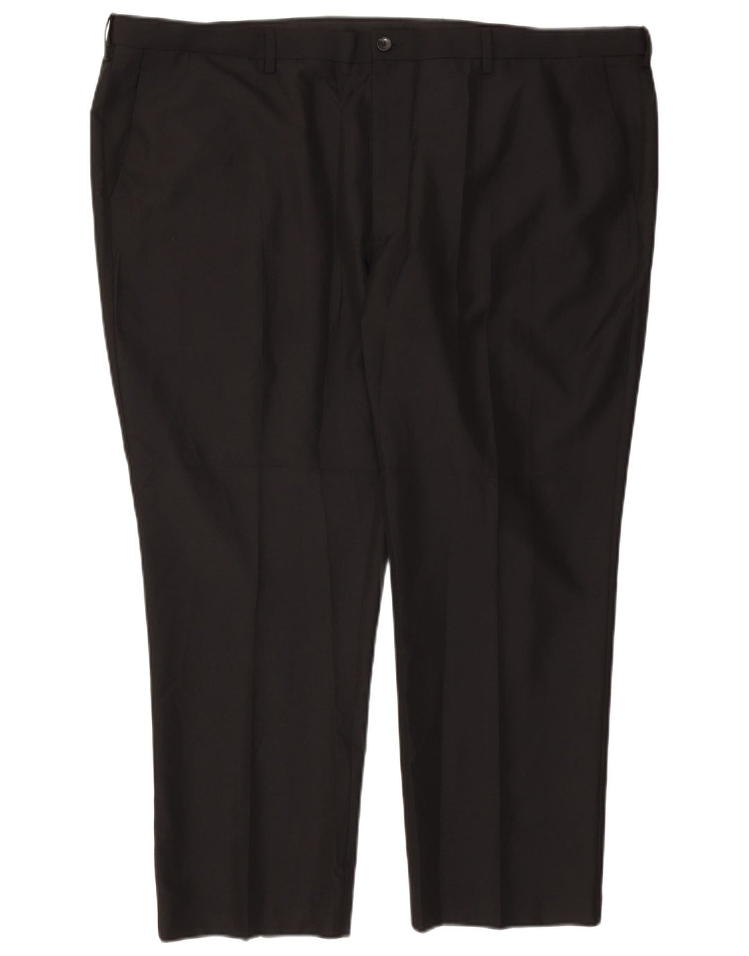 Marks & Spencer muške chino hlače regularnog kroja W50 L29 crni poliester