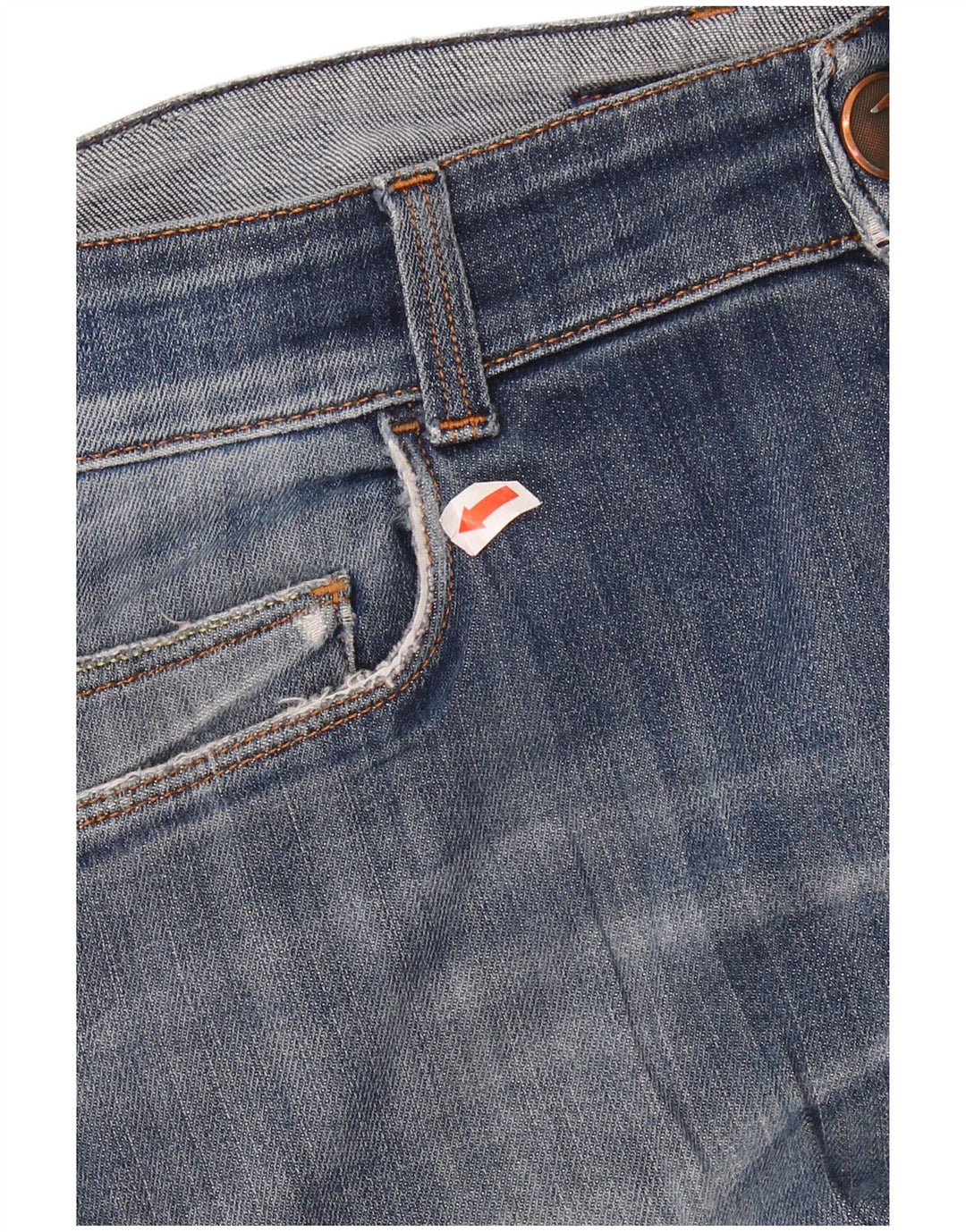 TRUSSARDI Mens Skinny Jeans W31 L33 Blue