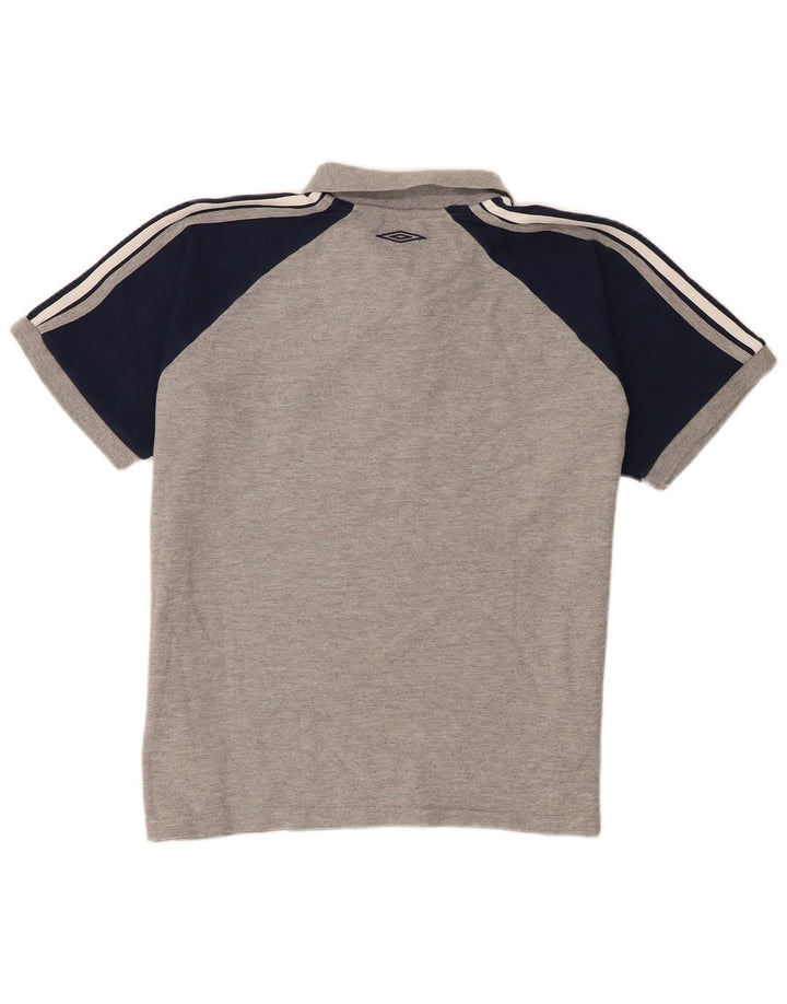 Umbro muška polo majica srednje sive boje, pamuk