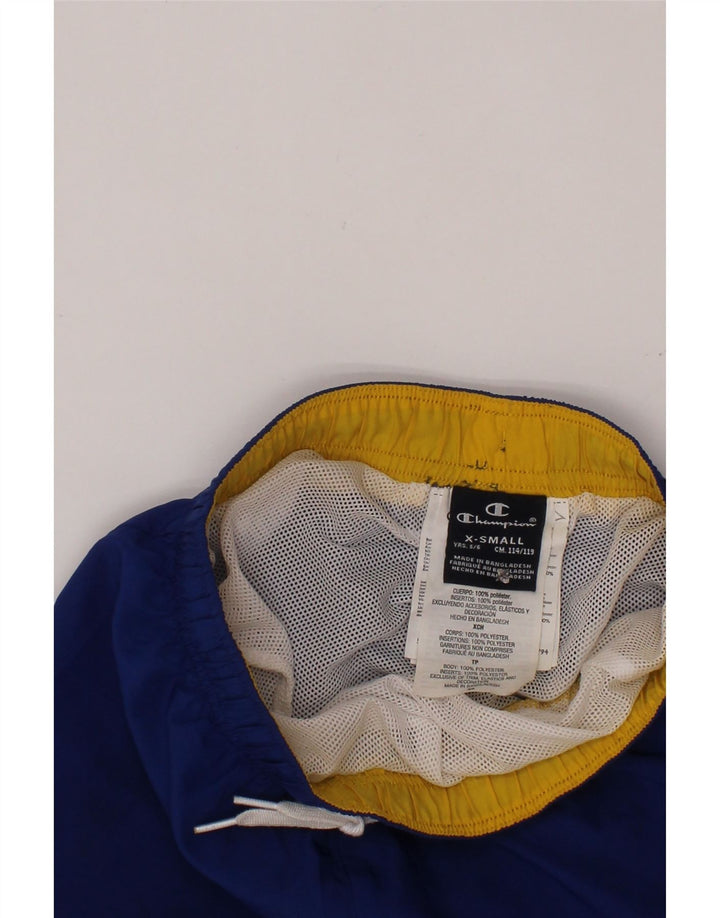 CHAMPION Sportske kratke hlače za dječake 5-6 godina XS plavi poliester