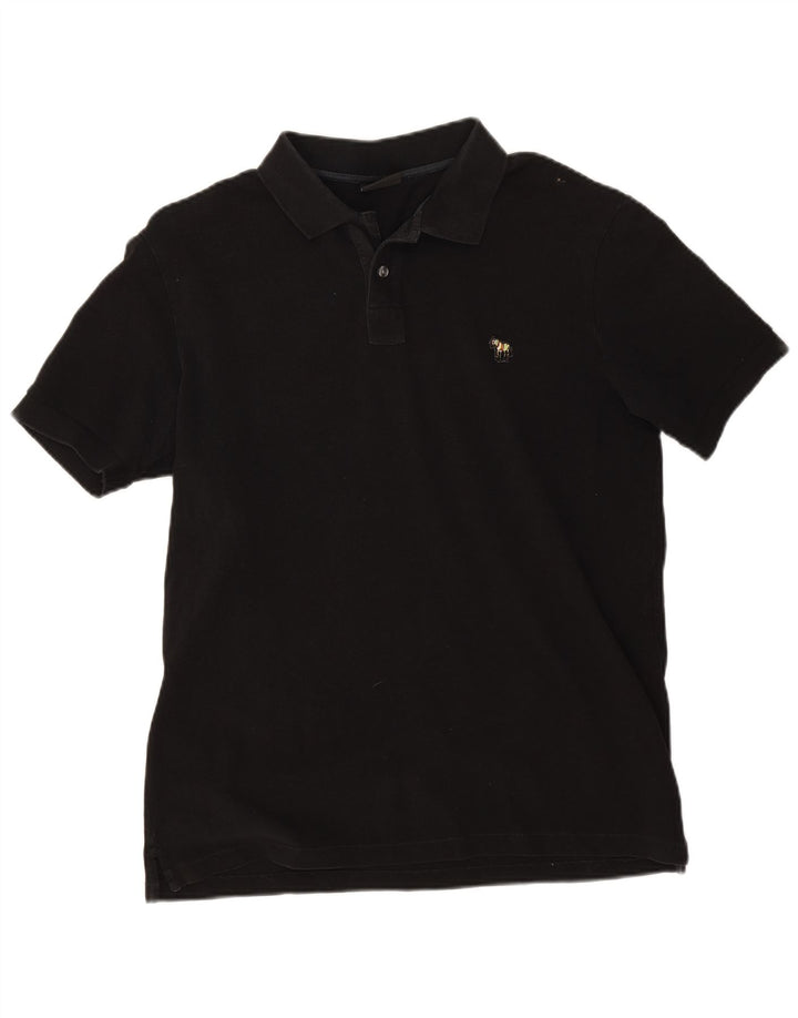 Paul Smith muška polo majica Srednje crni pamuk