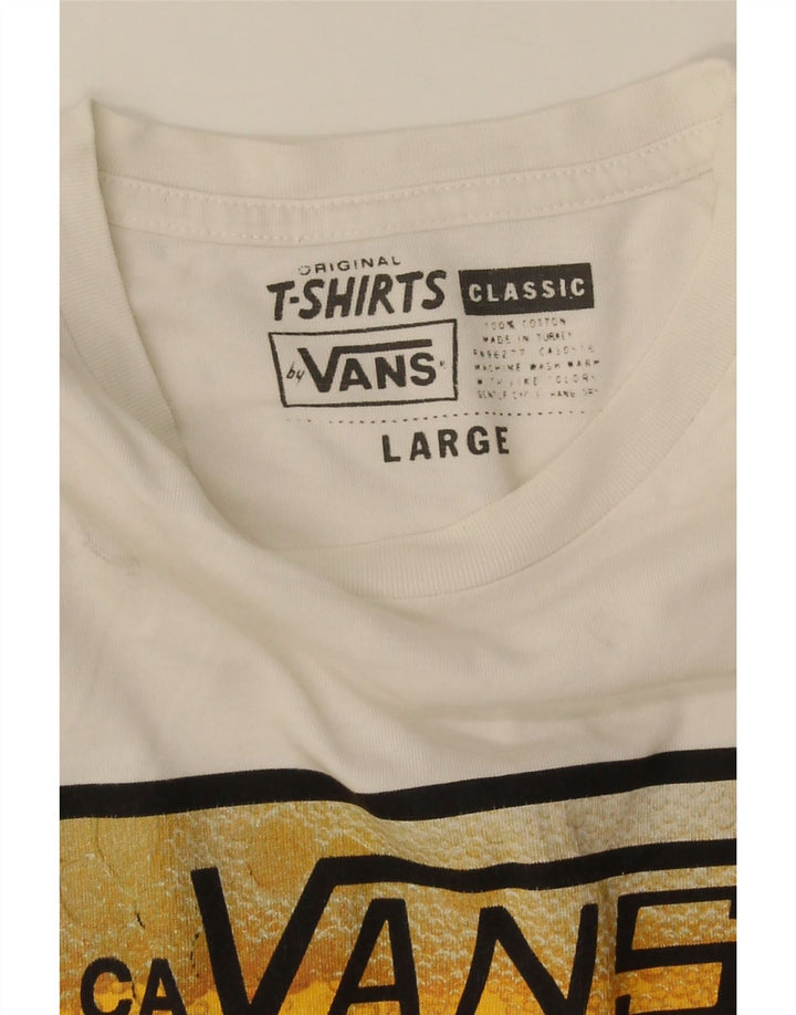Vans muška majica kratkih rukava s grafičkim motivima, veliki bijeli pamuk