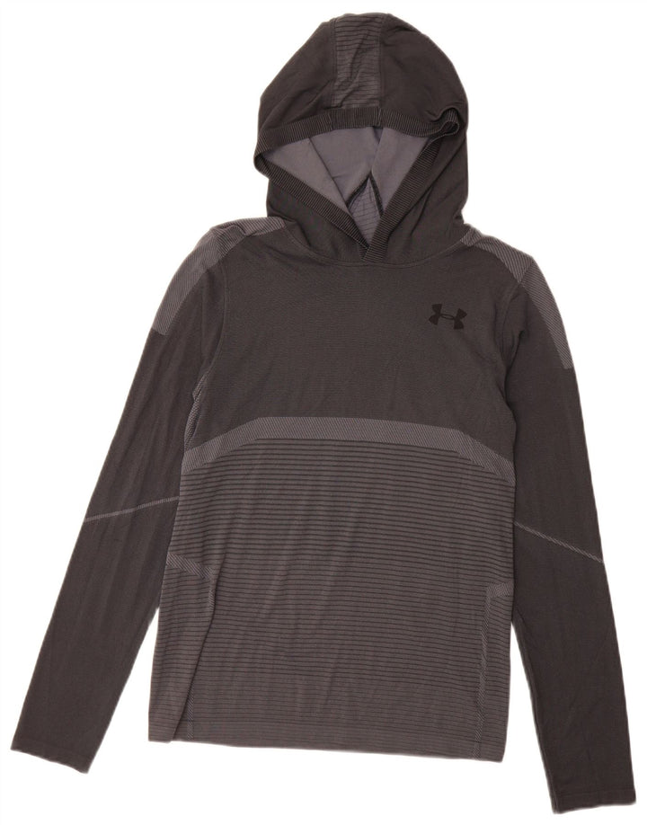 Under Armour Boys Graphic Majica dugih rukava 11-12 godina Velike sive pruge